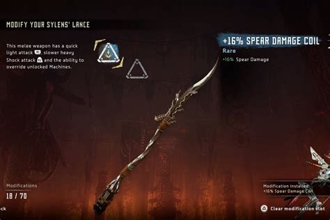 horizon zero dawn spear upgrade quest